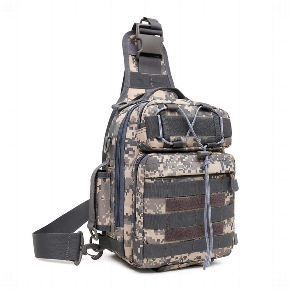 

PHOENIX IKKI Large Capacity Fishing Bag with iPad 4 Camouflage Shoulder for Outdoor Fishing and Tackle Storage Storage, Pattern, Strap,