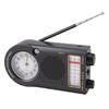 Portable Radio Rechargeable Battery Operated FM AM SW Multi Band Radio with Clock 3W Speaker for Music News Traffic Updates