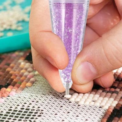 5D Diamond Painting Point Drill Pen DIY Crafts Gradient Color Flower Pot Shape Cross Stitch Embroidery Sewing Accessories