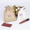 12pcs/Pack Small Cotton Linen Scent Pouches Decorative Lavenders Bags for Wedding and Home Use Present Packaging Bag