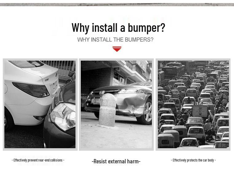 Ochrany předního a zadního nárazníku pro Mitsubishi Outlander 2013-2015