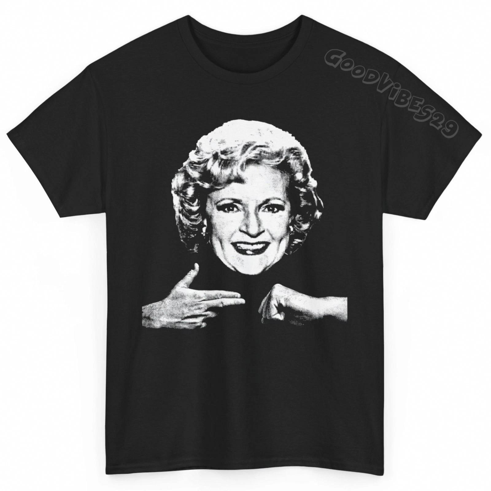 Betty White Vintage Run The Jewels The Golden Girls Tee S-5XL Men Women Unisex XXXXL