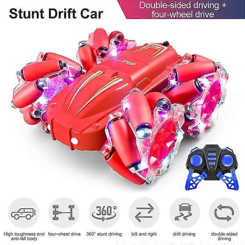 RC Cars Stunt Car Remote Control Car 360 Flips Rotating 4WD Outdoor Indoor Toy Present Gift for Boys/Girls,Rechargeable
