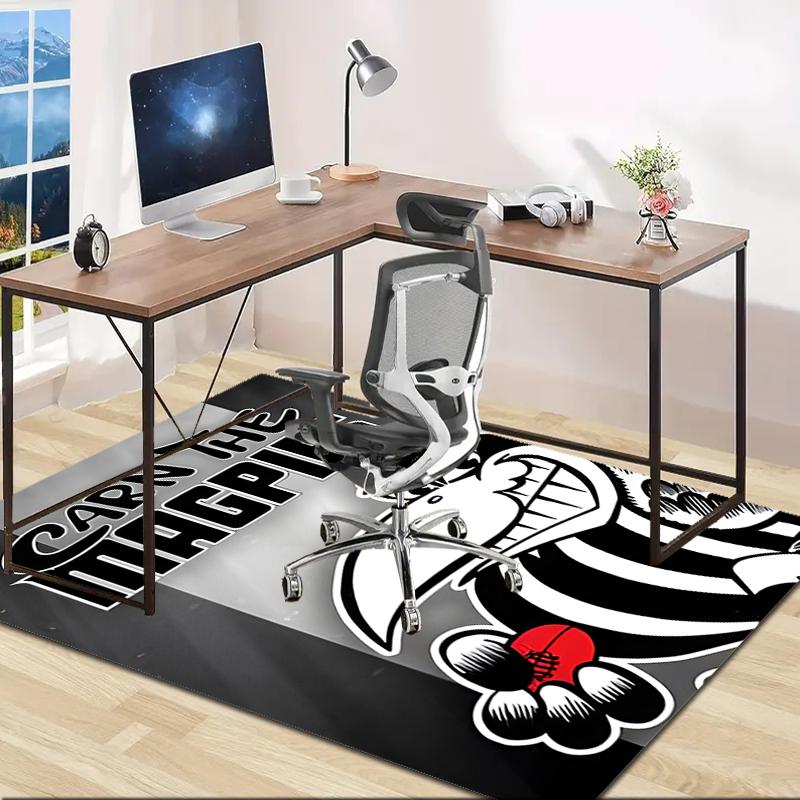 1pc Football Team Design Area Rug - Non-Slip, Soft & Cozy Floor Mat for Living Room, Bedroom, Office - Indoor/Outdoor Decorative Carpet