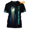 Tricou de volei cu nume personalizat pentru bărbați și femei Nou în tricouri sportive supradimensionate pentru echipa de volei Cadou pentru jucătorii de volei