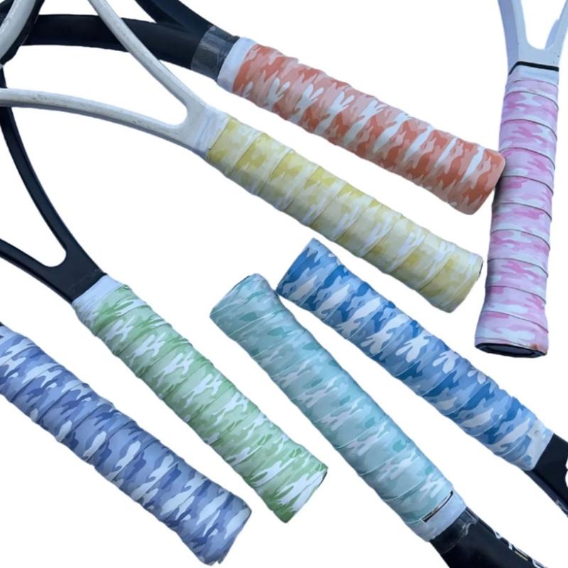 Water Absorbent Adhesive Squash Rackets Grip for Racket Badminton Racket Grip Tape, Racket Wrap Strap Antislip Sweatband