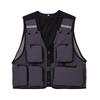 Outdoor Multi-Pocket Workwear Vest for Volunteers, Fishing, Photography, or Group Activities