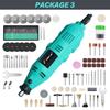 TUNGFULL 150W Electric Grinder Multi-Function Rotary Tool Kit 6 Speed 10000-32000RPM with Complete Accessories for DIY Projects
