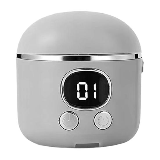 Electric Nail Clipper LCD Display 3 Speed Automatic Nail Trimmer with LED Rechargeable Baby Kids Adults Seniors Toenails Fingernail Cutter Polisher серый