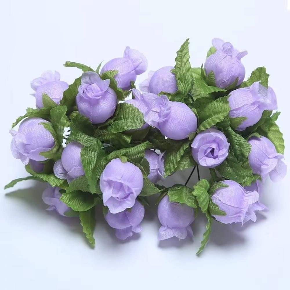 Small Bundle Simulation Flowers 12 Heads Flower Bouquet Creative Wedding Bouquet  Photography Props
