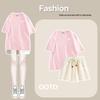 Warrior Women's Cotton Waffle Two-Piece Set