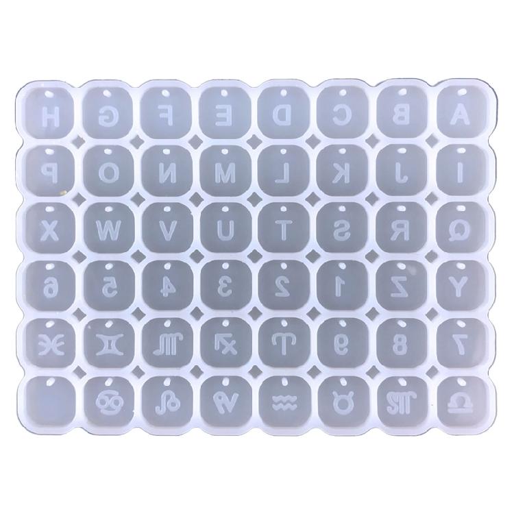 

Alphanumeric Silicone Mould Epoxy Constellation Earrings Molds DIY Decorations
