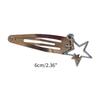 Y2k Star Pendant Hairpins Cute Hair Clips Fashion Hairpins Hair Accessories Hair Pin Alloy Material Gift for Children