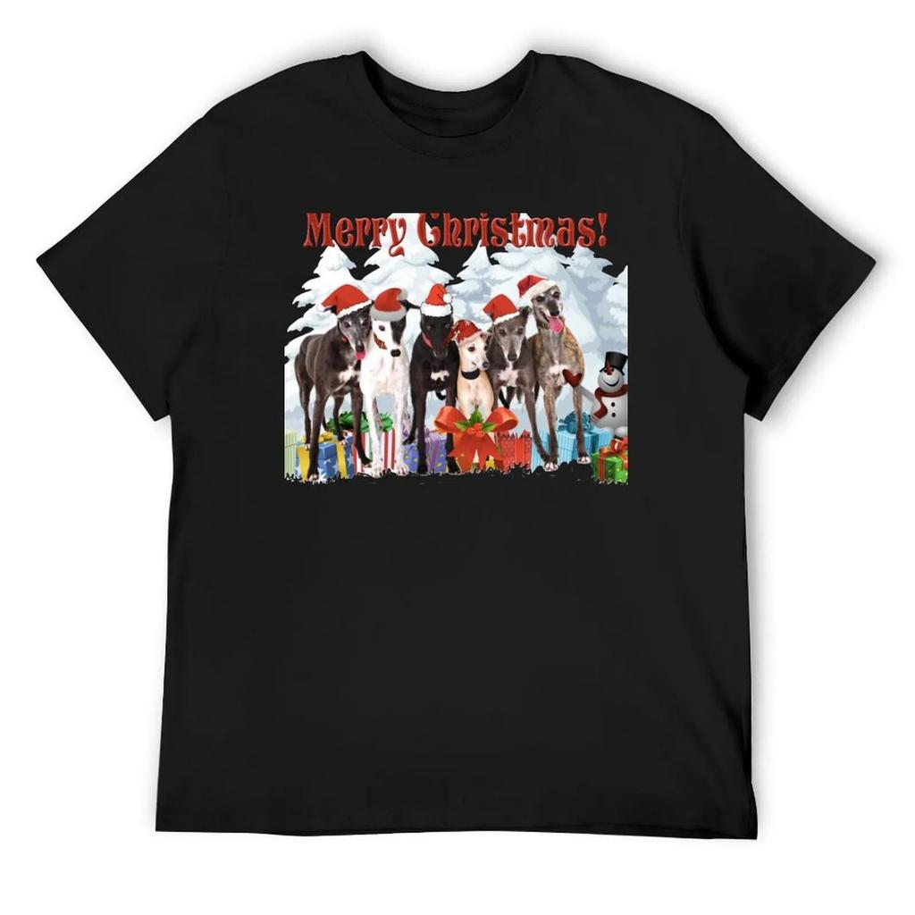 christmas hounds T-Shirt essential t shirt tees Aesthetic clothing baggy shirts luxury clothes men