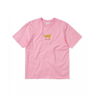 Thisisneverthat Yellow Cat Tee Pink