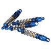 4pcs RC Shock Absorber Set RC Dampers 43mm Aluminum Threaded Shock Absorbor For Axial SCX24 124