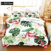 Tropical Plants Bedding Set Duvet Cover Set 3d Bedding Digital Printing Queen Size Bedding Set Fashion Design