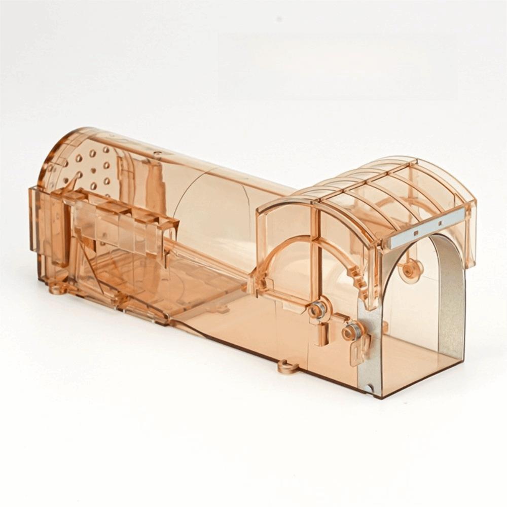 Rodent Control Self-locking Mousetrap Reusable Plastic Rodents Trap Mouse Catcher Indoor