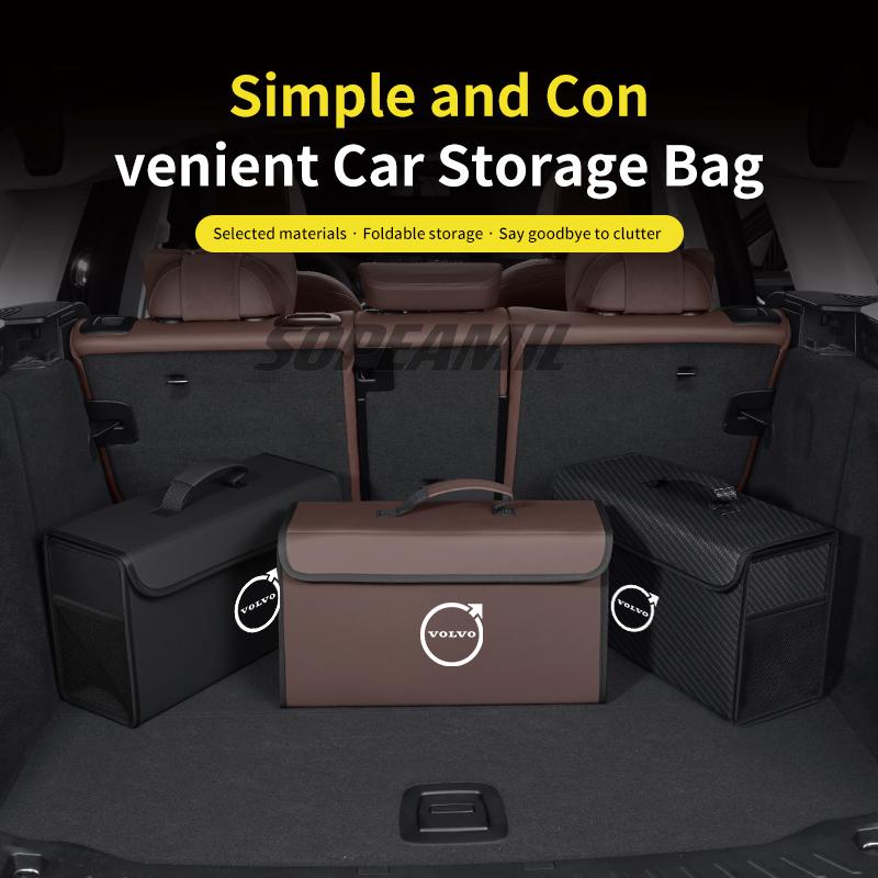 Auto Kofferraum Aufbewahrungsbox Organizer Faltbar Verstauen Aufräumtasche Volvo XC40 XC60 XC70 XC90 V40 V50 V60 V70 V90 S40 S60 S80 S90 C70