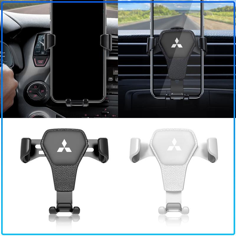 For Mitsubishi Lancer Lancer ASX Outlander 2 3 Pajero Mirage Exzos Pajero 4 Car Phone Holder Vent Bracket GPS Navigation Mobile Car Styling