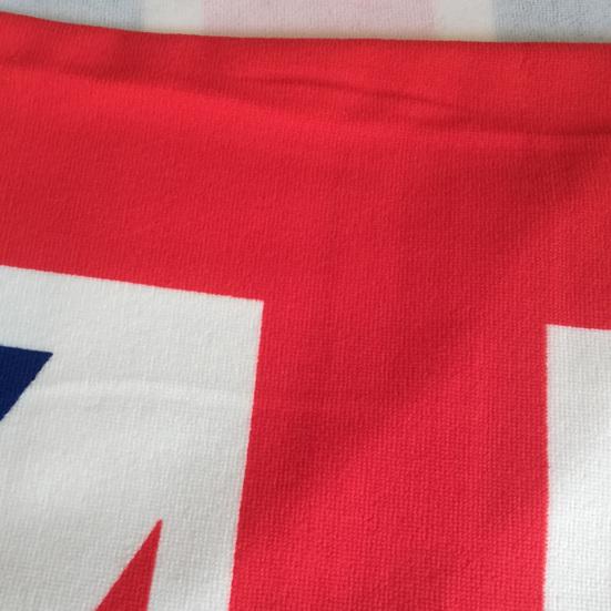 Strandtuch Super Weich Bequem Mikrofaser Wasseraufnahme UK Flagge Pooltuch für Zuhause