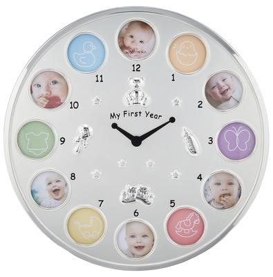 LaDonna Photo Frame Baby Silver Watch MB21-130-C