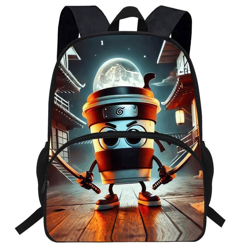 Zaino per Bambini con Stampa Cartone Animato Leggero Borsa Scolastica Studenti Elementari Tessuto Oxford Traspirante Anti-Sforzo Ergonomico