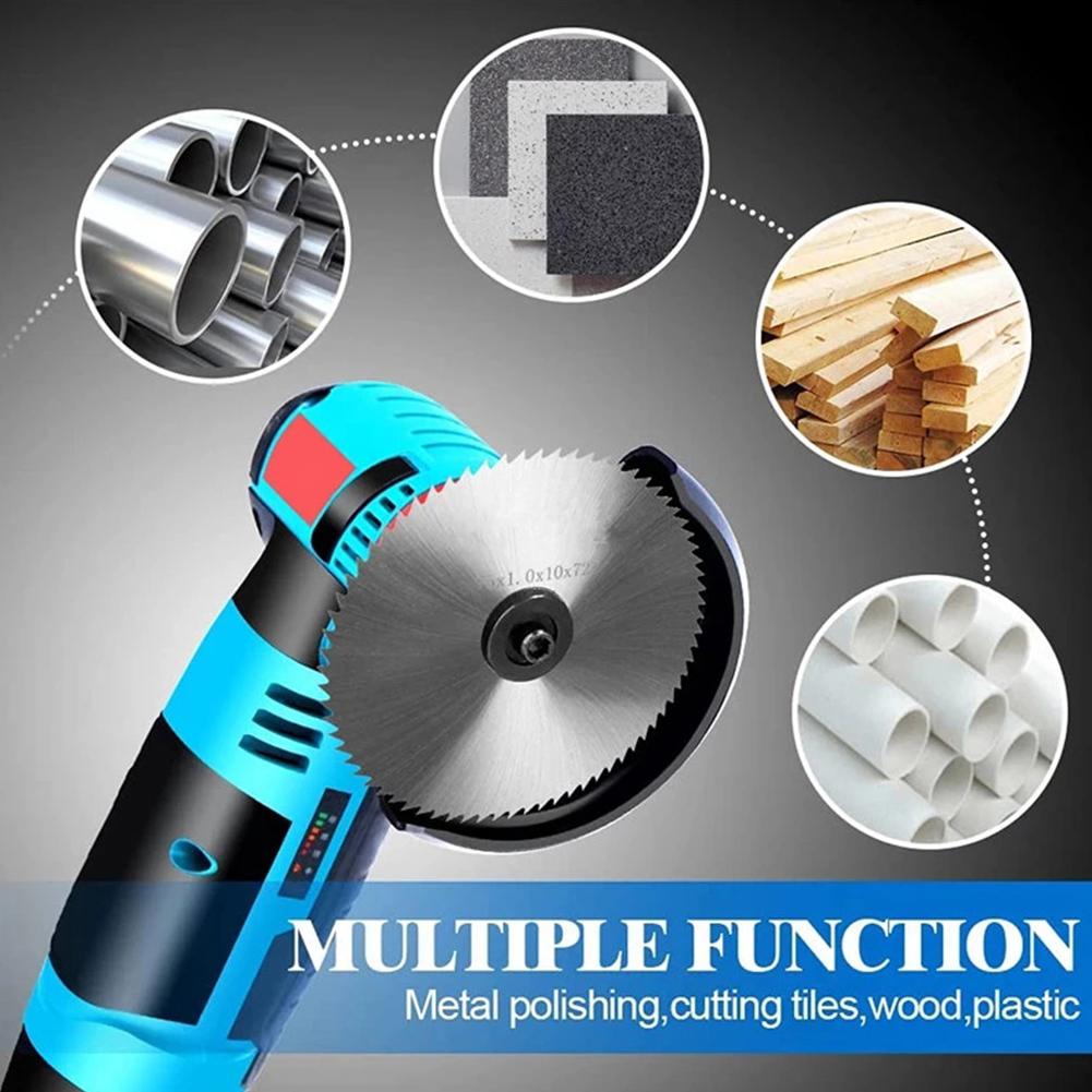 5pcs 75mm Cutting Disc Angle Grinder Attachment For Grinding Iron Cutting Circular Saw Blade Grinding Wheel