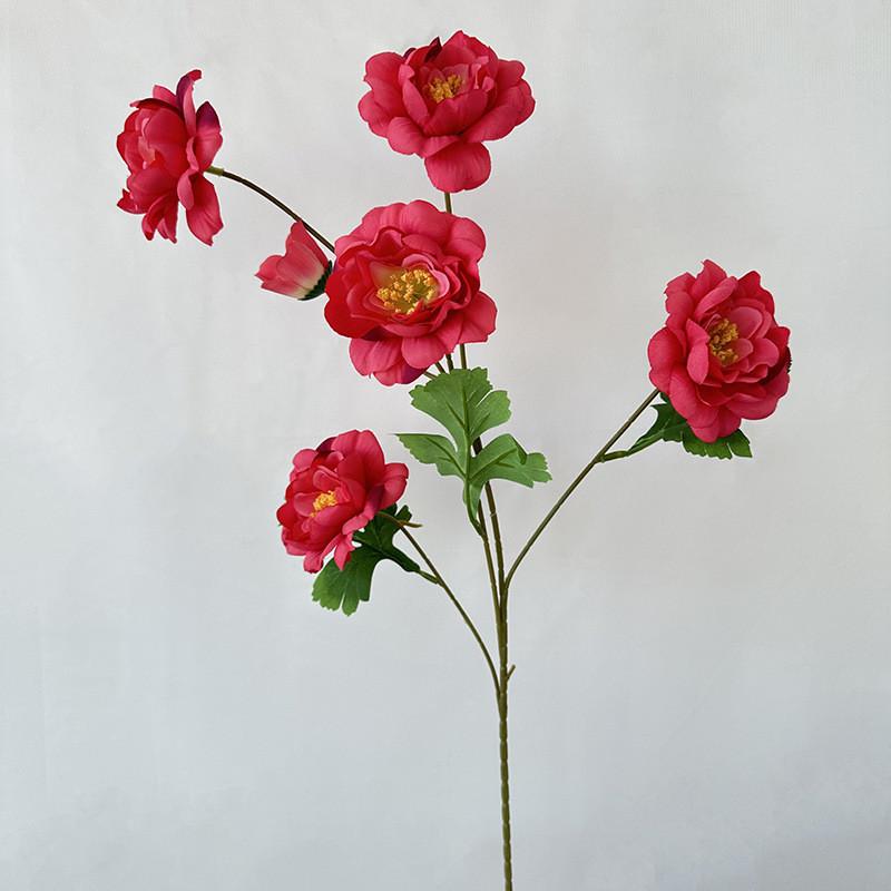 Flower Artificial Peony Wedding Hotel Restaurant Desktop Ornament Decoration