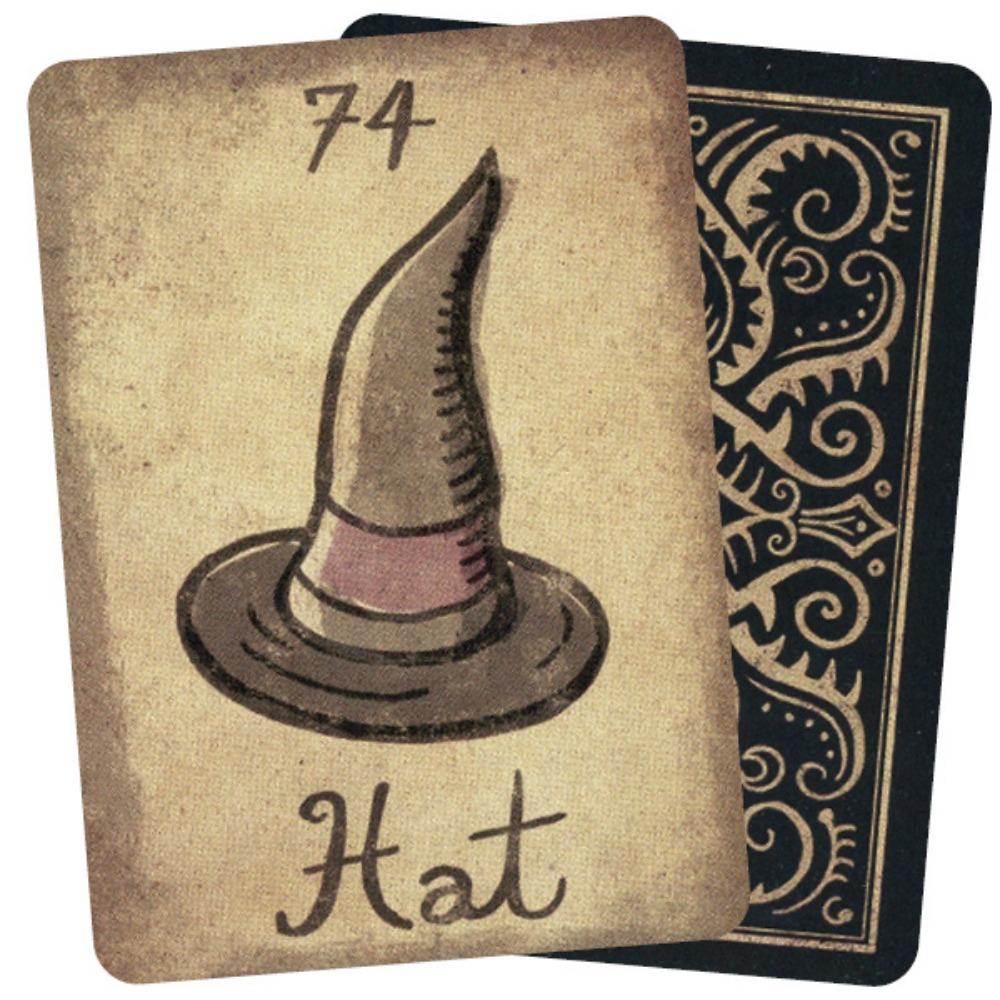 Mildred's Secret Pocket Orakel Deck 6,3*8,9cm Gedruckt auf 350GSM Doppelt geprägtem Karton 88 Stück Orakelkarten in stabiler Box