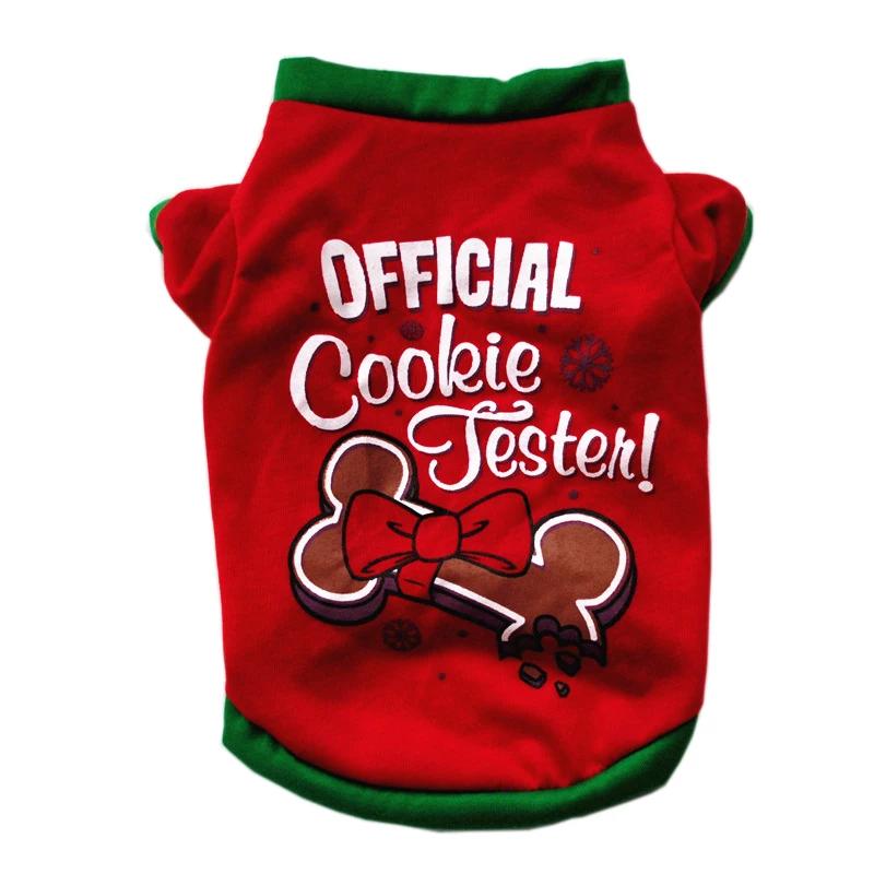 Christmas Sphynx Cat Dog Vest Shirt Festival Pet Clothes for Cats Kitten Mascotas Costume Clothing Camisetas Para Gatos