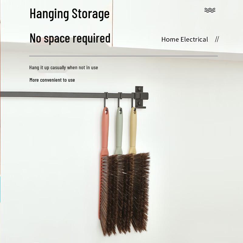 Brangdy Soft Bristle Long Handle Bed Dust Brush