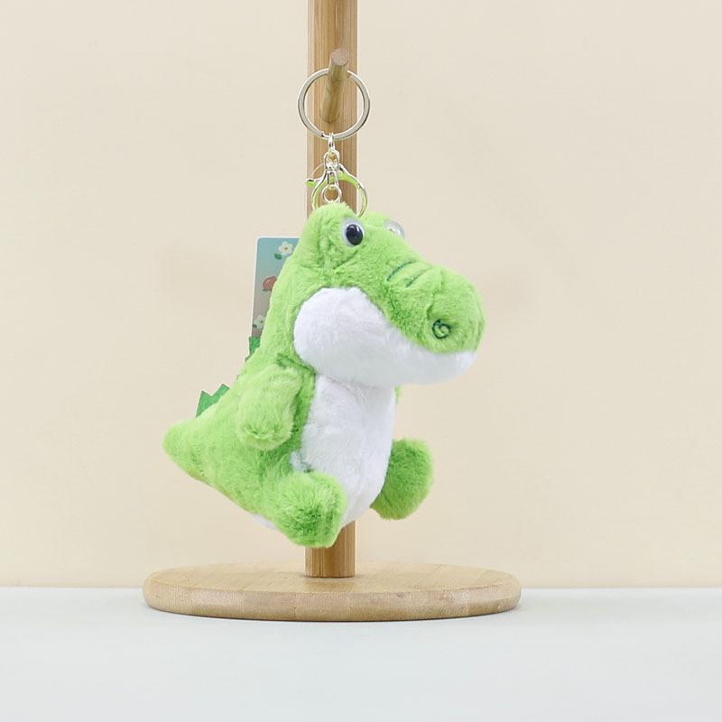 Alligator Unique Green Plush Keychain Toy 12cm Soft And Cuddly Charm Bag