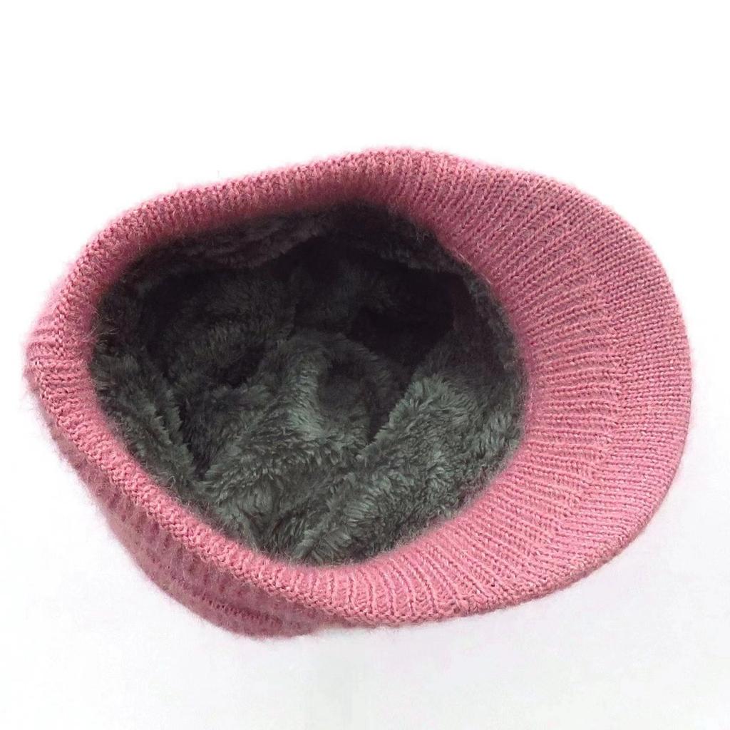Warm Hat, Ear Protection Hat, Women's Hat, Woolen Hat, Cold Hat, Warm Knitted Hat
