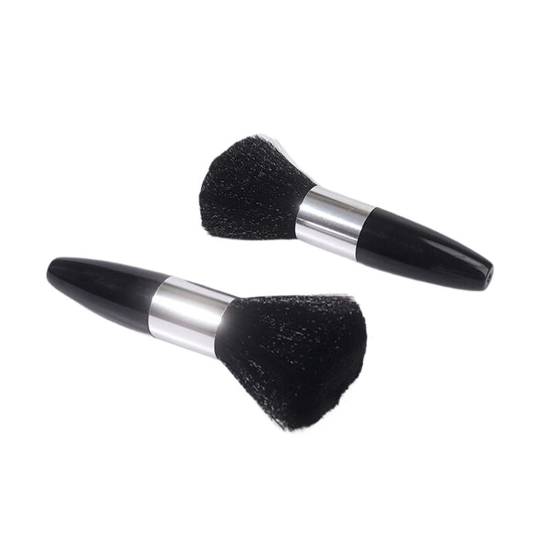 1Pc Soft Neck Face Duster Barber Black Beard Brushes Hair Cleaning Hairbrush Salon Cutting Hairdressing Styling Makeup Tools