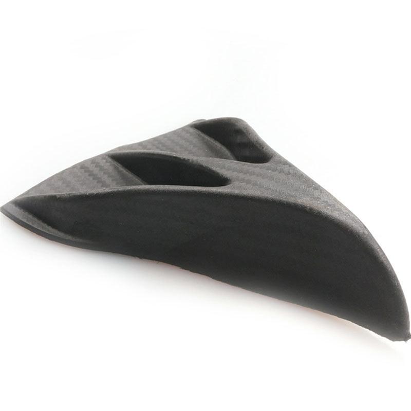 Carbon Fiber Universal Shark Fin 10Pcs/Set Kit Car Roof Wing Windshield Vortex Generator Spoiler For Windscreen
