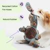 Dog Snuffle Knot Interactive Puzzle Toy Puppy Enrichment Toy with Treat Pockets Tie And Knot Tentacles Into Snuffle Ball for Slow Eating Foraging