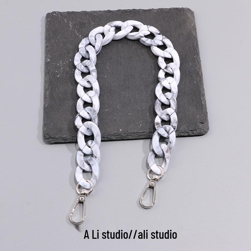 Multi-color Acrylic Chain: Versatile Bag Strap, Phone Lanyard, and Crossbody Accessory