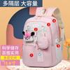 New middle and high school cartoon backpack, female primary and secondary school student schoolbag, large-capacity versatile outdoor travel backpack