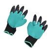 Gardening Gloves Quick Digging Gloves with Plastic Claw for Home Greenhouse Planting