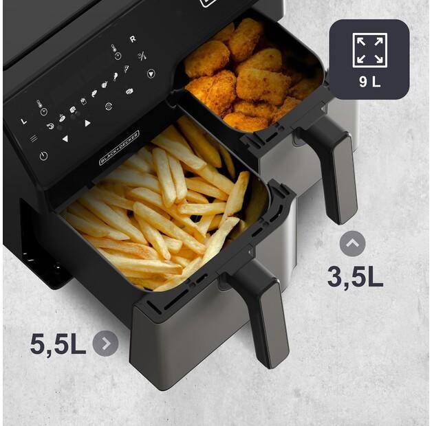 Фритюрница Black&Decker BXAF9000E (ES9730090B)