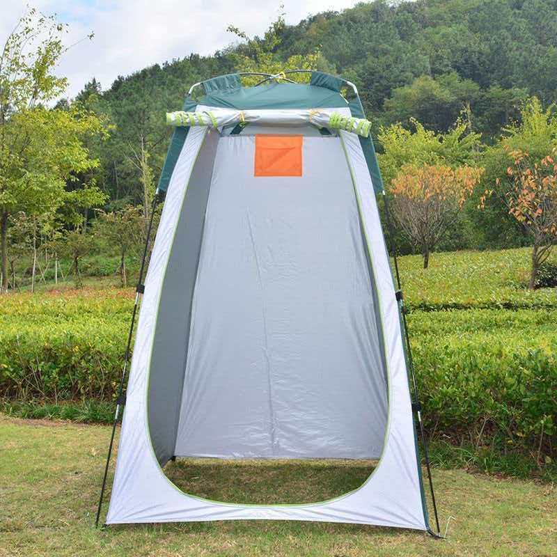 Portable Outdoor Shower & Changing Tent: Warm Privacy Shelter for Camping, Fishing, or Swimming