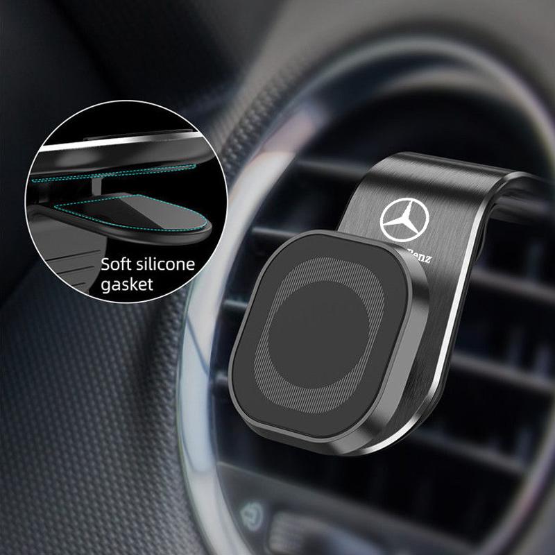PEL5 Magnetic Car Air Vent Clip Mount 360 Rotation Phone Holder For Mercedes Benz AMG W204 W205 W212 W213 W221 W177 W246 GLA GLC W166