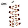 Winter Decor Lights Christmas Decorations Operated LED String Battery Snowman Garland Holiday Unique Lighting