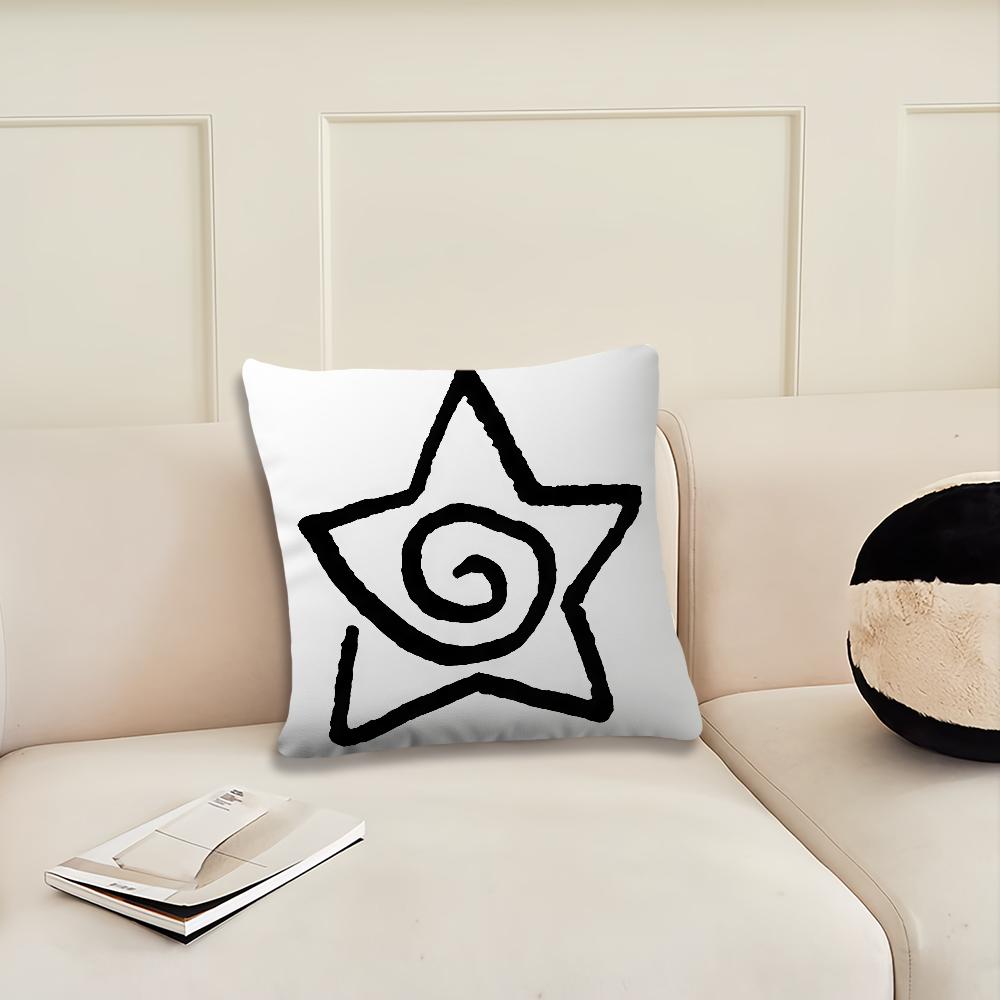 Art pentagram cool cushion cover Pillow Cover Decoration Room Home Sofa living Office Car Nordic Simplicity