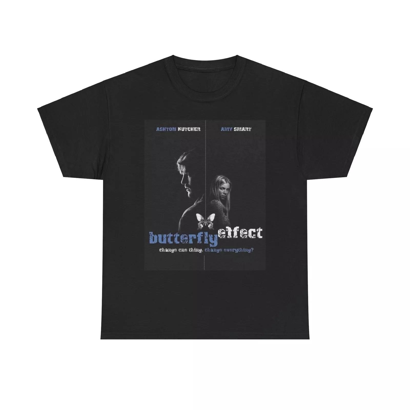 The Butterfly Effect Graphic T Shirt Vintage Poster 90s Unisex Heavy Cotton Tee L