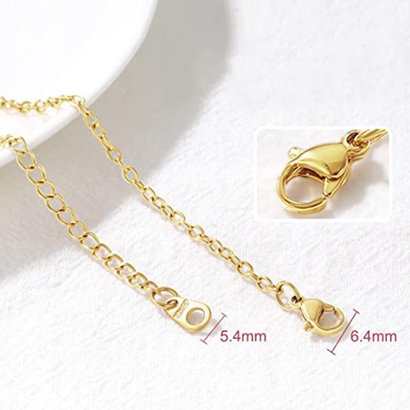 Necklace Stainless Steel Ladies Personality Necklace Diy