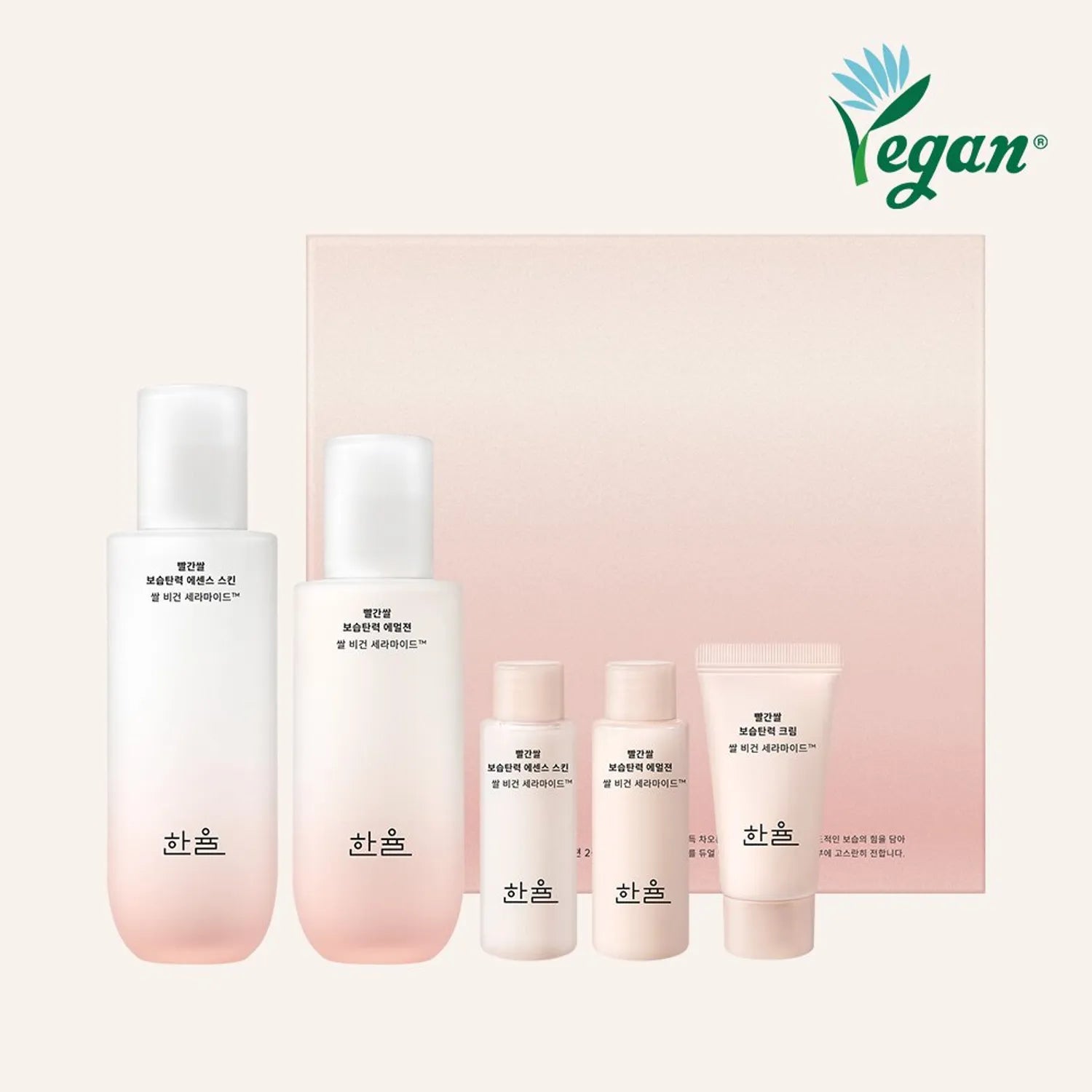 

HANYUL Red Rice Moisture Firming Essence 2 Types Special Set (Essence Skin 150mL + Emulsion 125mL) Types Set