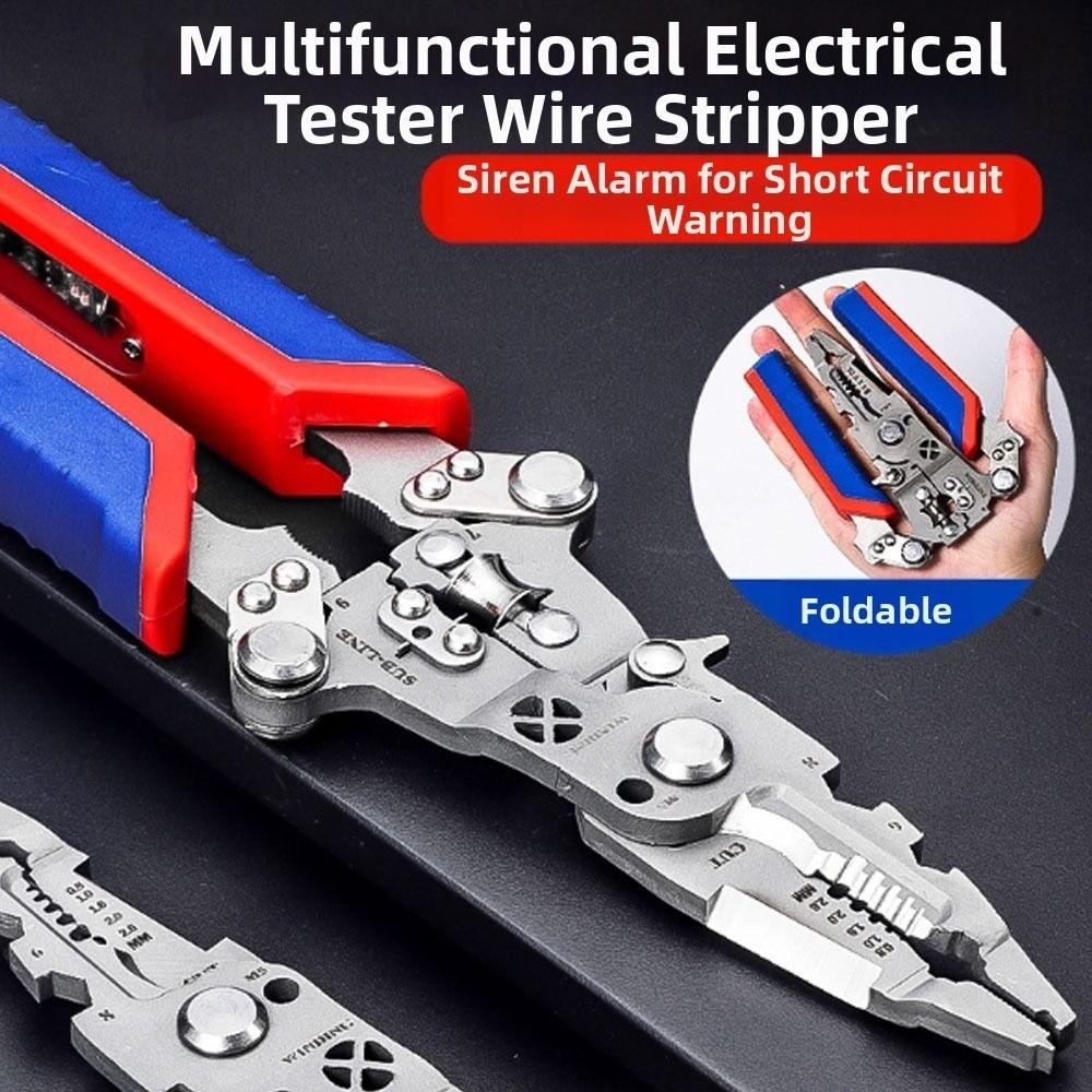 Foldable Wire Stripper 16-IN-1 Wire Stripping Pliers Portable Electrician Pliers Electrician Tools