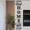 DIY Self-Adhesive Family Mirror Wall Sticker for Home Entrance Decor